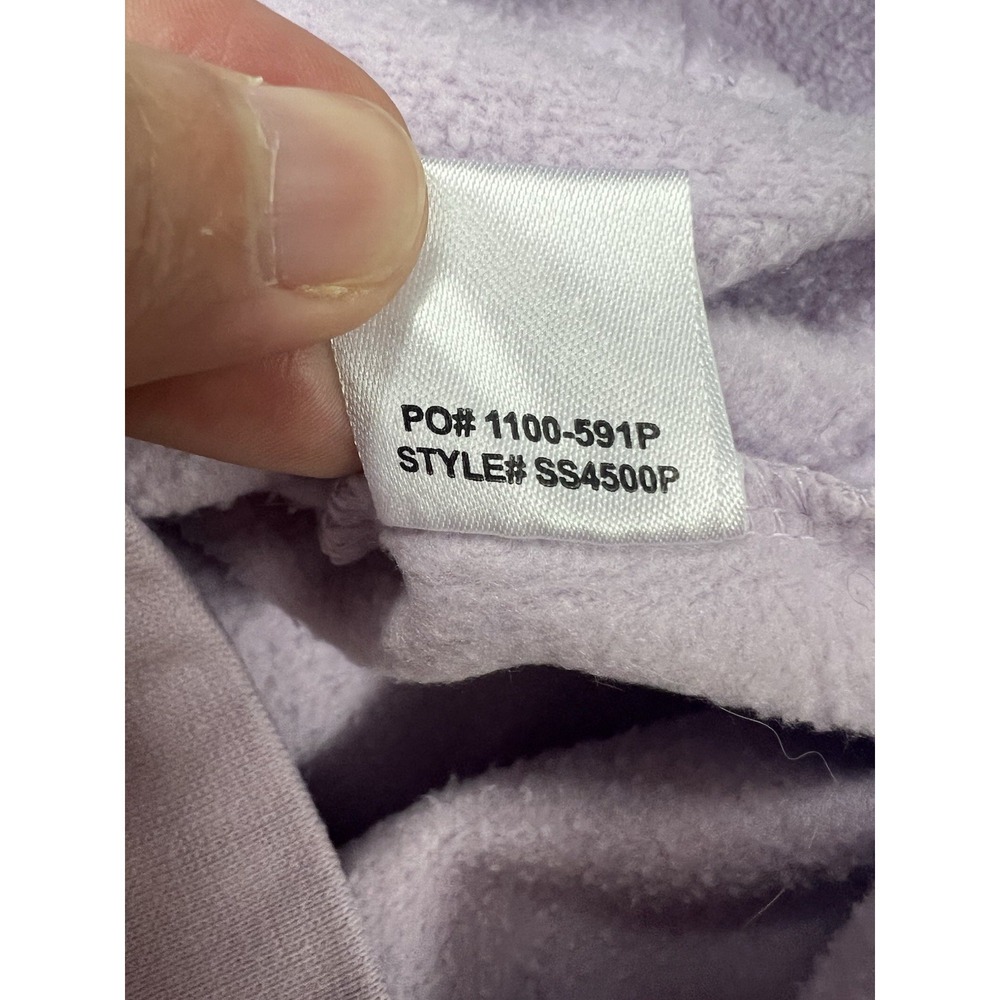 Harry Styles House Hoodie Womens L Love On Tour Lavender Hooded Sweatshirt Cozy - Picture 9 of 9